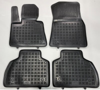 Rezaw-Plast Car Mats for 2019-2024 BMW X7 Floor Mats Captain Chairs Only Anti-Slip Black