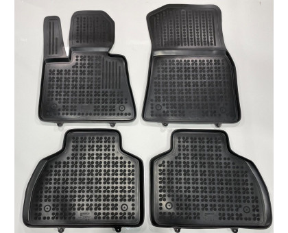 Rezaw-Plast Car Mats for 2019-2024 BMW X7 Floor Mats Captain Chairs Only Anti-Slip Black