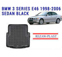 REZAW PLAST Trunk Mat for BMW 3 Series E46 1998-2006 Sedan Durable Elastic Soft
