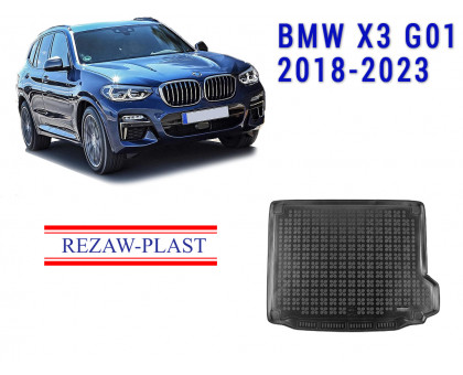 REZAW PLAST Trunk Mat for BMW X3 G01 2018-2023 Durable Black