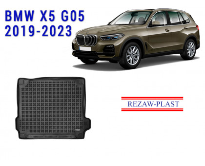 REZAW PLAST Cargo Mat for BMW X5 G05 2019-2023 Durable Black