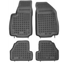 Rezaw-Plast Rubber Floor Mats for 2015-2021 Buick Encore Floor Mats Anti-Slip Black