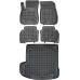 Rezaw-Plast Rubber Floor Mats for 2018-2021 Buick Regal TourX Car Mats Set Black