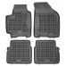 Rezaw-Plast Rubber Floor Mats for 2004-2011 Chevrolet Aveo Car Mats Black