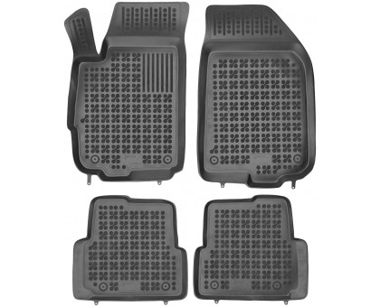  Rezaw-Plast Car Mats for 2012-2021 Chevrolet Aveo Floor Mats Waterproof Black