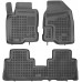 Rezaw-Plast Rubber Floor Mats for 2006-2015 Chevrolet Captiva Car Mats Black