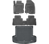 Rezaw-Plast Car Mats for 2006-2015 Chevrolet Captiva Floor Mats & Cargo Mat Black