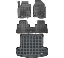 Rezaw-Plast Car Mats for 2006-2015 Chevrolet Captiva Floor Mats & Cargo Mat Black