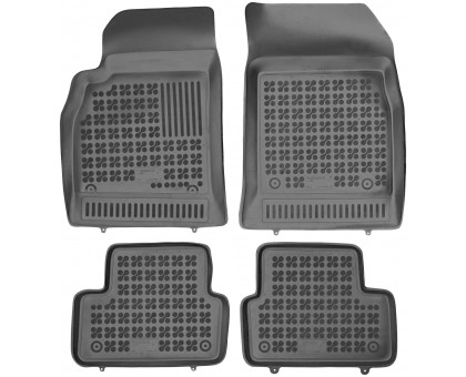 Rezaw-Plast Rubber Floor Mats for 2012-2016 Chevrolet Cruze Car Mats Black