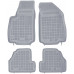 Rezaw-Plast Rubber Floor Mats for 2013-2021 Chevrolet Trax Car Mats Gray