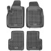 Rezaw-Plast Rubber Floor Mats for 2007-2020 Fiat 500 Car Mats 3DR Waterproof Black