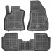 Rezaw-Plast Car Mats for 2014-2021 Fiat 500L Floor Mats All-Season Black