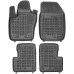 Rezaw-Plast Car Floor Mats for 2014-2020 Fiat 500X Car Mats Custom Fit Black