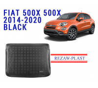 REZAW PLAST Cargo Liner for Fiat 500X 500X 2014-2020 All Season Trunk Mat Waterproof