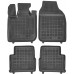 Rezaw-Plast Car Mats for 2023-2025 Fiat 500e Floor Mats Waterproof Black