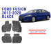 REZAW PLAST Car Liners for Ford Fusion 2013-2020 Custom Fit Black