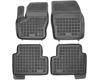 Rezaw-Plast Rubber Car Mats for 2013-2018 Ford Escape Floor Mats Waterproof Black