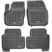 Rezaw-Plast Rubber Car Mats for 2013-2018 Ford Escape Floor Mats Waterproof Black