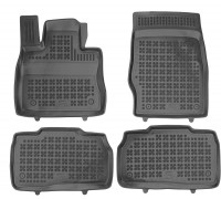 REZAW PLAST Premium Floor Mats for Ford Explorer 2020-2024 Durable Black