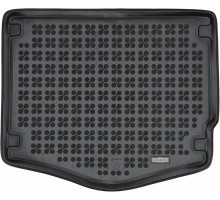 Rezaw-Plast Car Floor Mat for 2012-2018 Ford Focus Cargo Mat Hatchback Anti-Slip Black