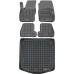 Rezaw-Plast Car Mats Set for 2012-2018 Ford Focus Floor Mats & Car Mat Sedan Durable Black