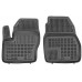 Rezaw-Plast Van Mats for 2014-2023 Ford Transit Connect Floor Mats 2PC All Season Black