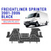 REZAW PLAST Auto Mats for Freightliner Sprinter 2001-2006 Anti-Slip Black