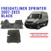REZAW PLAST Vehicle Mats for Freightliner Sprinter 2007-2023 All Weather Black