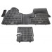 Rezaw-Plast Floor Mats for 2007-2023 Freightliner Sprinter Van Mats  All Weather Black