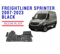 REZAW PLAST All Weather Rubber Liner for Freightliner Sprinter 2007-2023 Custom Fit Black