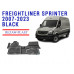 REZAW PLAST All Weather Rubber Liner for Freightliner Sprinter 2007-2023 Custom Fit Black