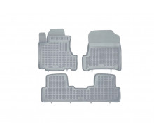 Rezaw-Plast Floor Mats for 2007-2011 Honda CR-V Car Mats Custom Fit Gray