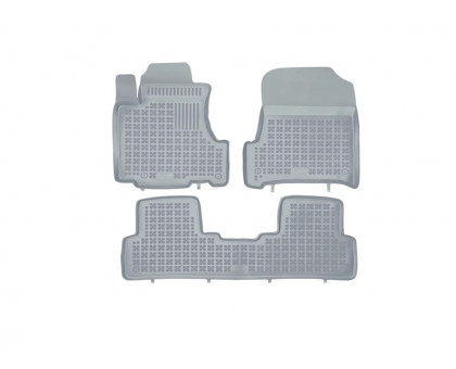 Rezaw-Plast Floor Mats for 2007-2011 Honda CR-V Car Mats Custom Fit Gray