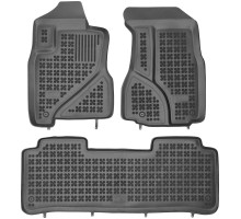 Rezaw-Plast All Weather Floor Mats for 2002-2006 Honda CR-V Car Mats Tailored Black