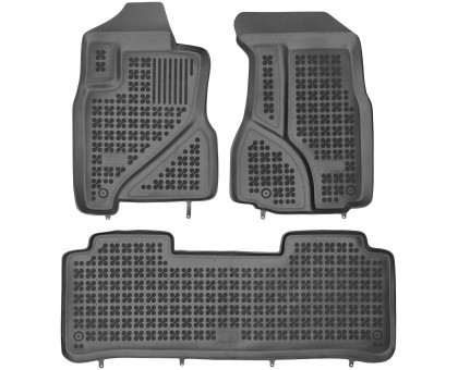 Rezaw-Plast All Weather Floor Mats for 2002-2006 Honda CR-V Car Mats Tailored Black