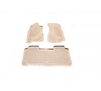 Rezaw-Plast Car Floor Mats for 2002-2006 Honda CR-V Floor Mats Custom Fit Beige