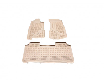 Rezaw-Plast Car Floor Mats for 2002-2006 Honda CR-V Floor Mats Custom Fit Beige