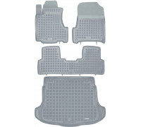 Rezaw-Plast Car Mats Set for 2007-2011 Honda CR-V Floor Mats & Car Mat All Season Gray