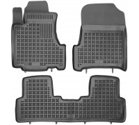 Rezaw-Plast Car Mats for 2007-2011 Honda CR-V Floor Mats All Weather Black