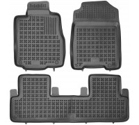 Rezaw-Plast Floor Mats for 2012-2018 Honda CR-V Car Mats Durable Black