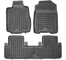 Rezaw-Plast Floor Mats for 2012-2018 Honda CR-V Car Mats Durable Black