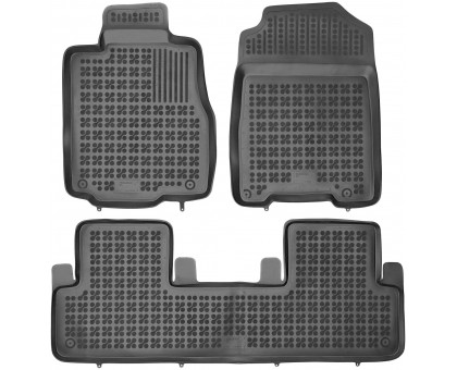 Rezaw-Plast Floor Mats for 2012-2018 Honda CR-V Car Mats Durable Black