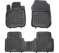 Rezaw-Plast Rubber Car Mats for 2019-2023 Honda CR-V Floor Mats Odorless Black