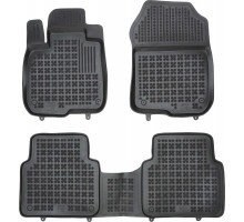 Rezaw-Plast Rubber Car Mats for 2019-2023 Honda CR-V Floor Mats Odorless Black