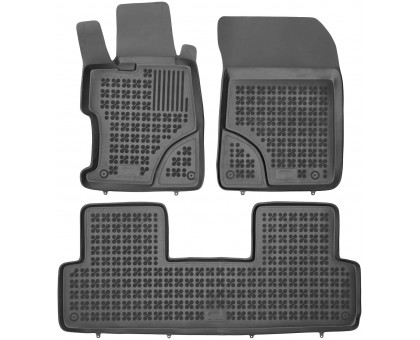 Rezaw-Plast Car Mats for 2012-2015 Honda Civic Floor Mats Sedan Waterproof  Black