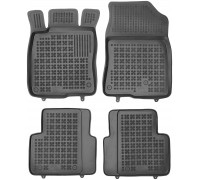 Rezaw-Plast All Weather Floor Mats for 2016-2020 Honda Civic Car Mats Sedan Black