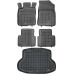 Rezaw-Plast Car Mats & Cargo Mat for 2016-2020 Honda Civic Floor Mats Sedan Black