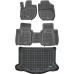 Rezaw-Plast Rubber Car Mats for 2015-2021 Honda Fit Floor Mats & Cargo Mat Black