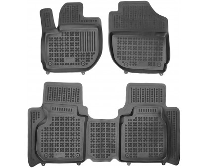 Rezaw-Plast Car Mats for 2015-2021 Honda HR-V Floor Mats Odorless Black