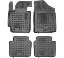 Rezaw-Plast Car Mats for 2010-2016 Hyundai Elantra Floor Mats Anti-Slip Black